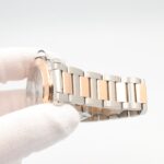 Cartier Pasha de watch, 18K pink gold (PG) stainless steel, boys' size, silver tone, W2PA0008 - Image 9