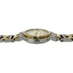 HERMES Clipper Stainless Steel GP Quartz Wrist Silver/Gold 23912 - Image 6