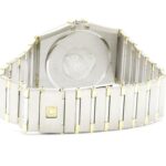OMEGA Constellation 18K Gold Steel Quartz Mens Watch 398.0866 - Image 5