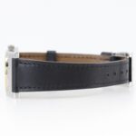 Hermes HERMES Paprika Watch PA1.220 Stainless Steel x Leather 2002 â–¡F Quartz Analog Display White Dial Ladies - Image 4