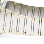OMEGA Constellation 18K Gold Steel Quartz Mens Watch 396.1080 - Image 3