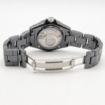 Chanel Mademoiselle J12 La Pausa Ceramic Men's Watch, Black, Model H7609 - Image 4