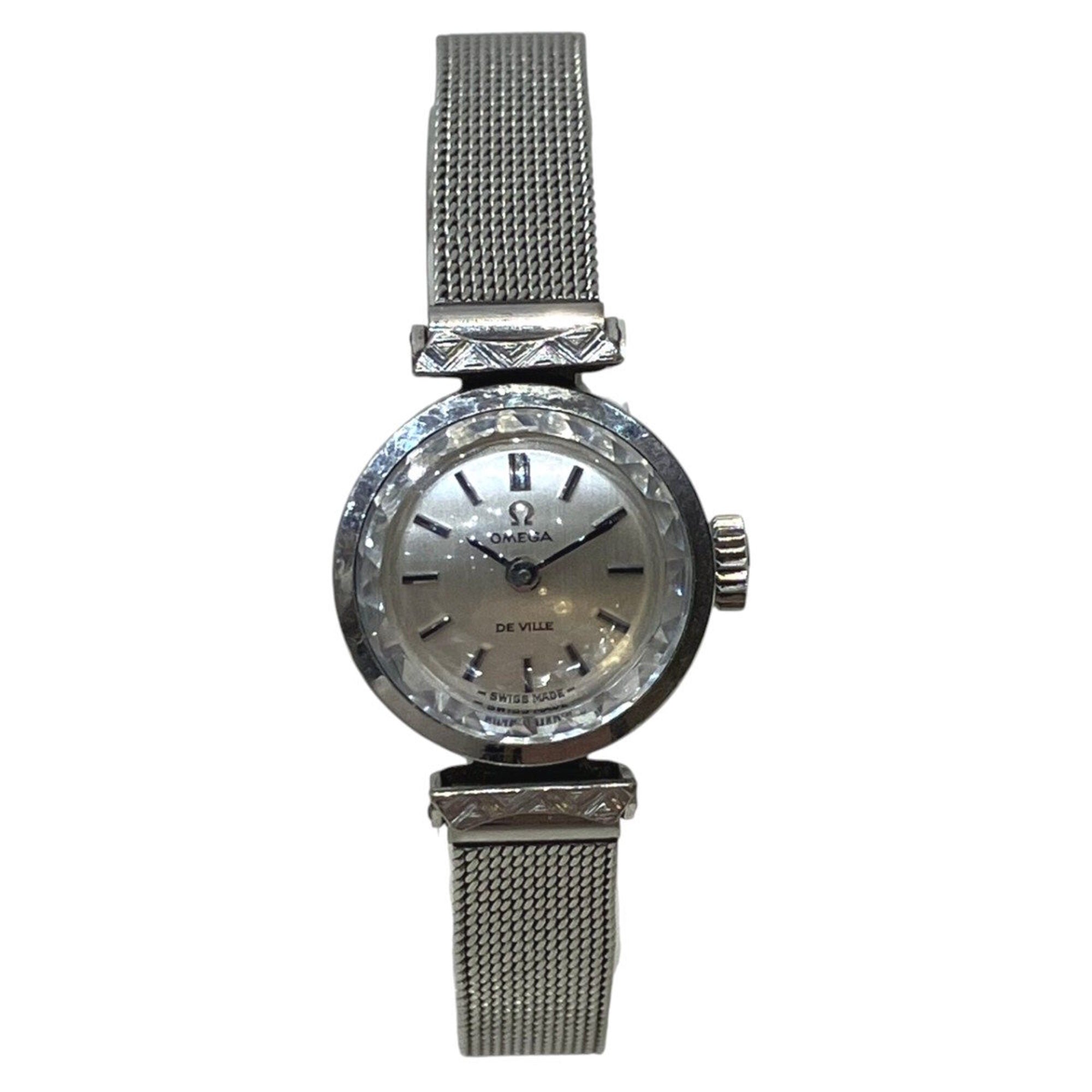 2000_616ebee3-2a04-4894-9ece-b106ac614088.jpg Omega De Ville watch, total weight 20g, stainless steel, manual winding, silver dial, 511.285 - Image 1