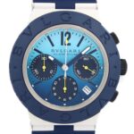 Bvlgari Aluminum Chronograph Capri Limited Edition BB40ATCH 103844 Automatic Watch