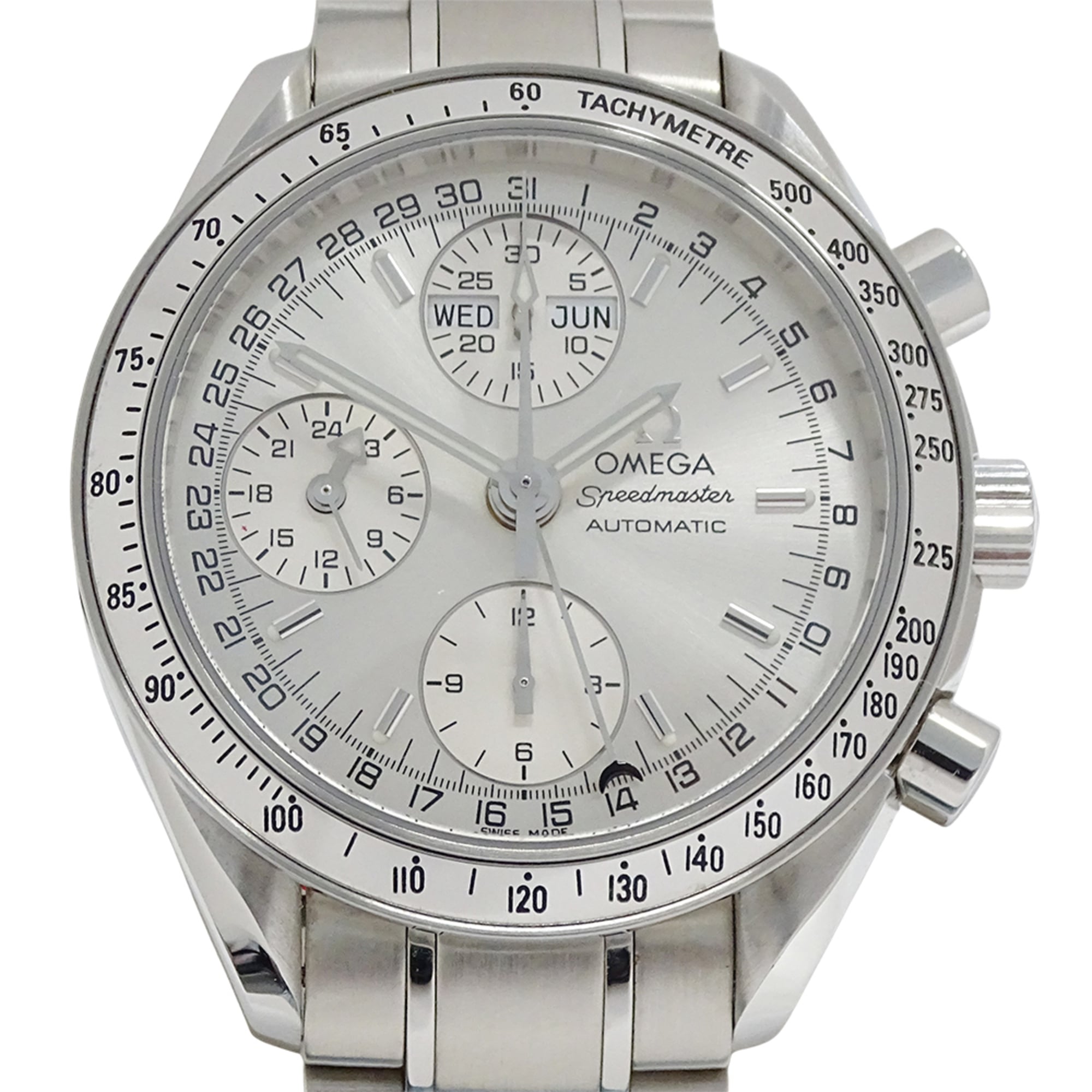 2000_63859b9b-8f42-4741-844b-74e1b12836fc.jpg Omega Speedmaster Triple Calendar Day Date - Image 1
