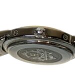 Hermes Clipper Two-Tone Watch, Total Weight 43.6g, Stainless Steel, Quartz Movement, White Dial, CL4.220 - Image 8
