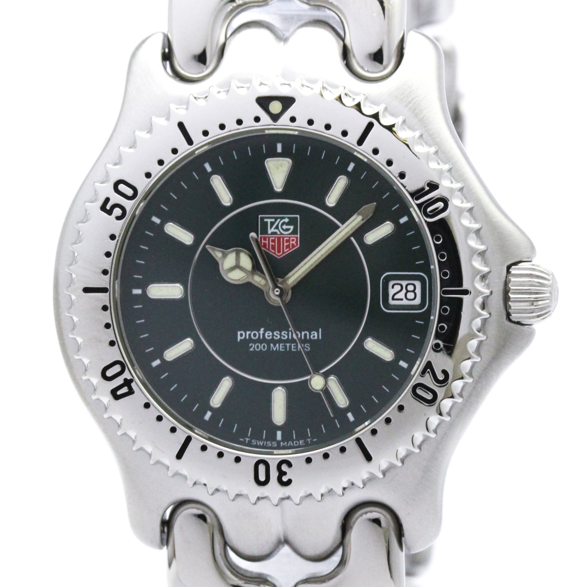 2000_6427d2a8-b6cb-4547-a4e9-f8f90454d805.jpg TAG HEUER Sel Professional 200M Quartz Mens Watch WG1119 - Image 1