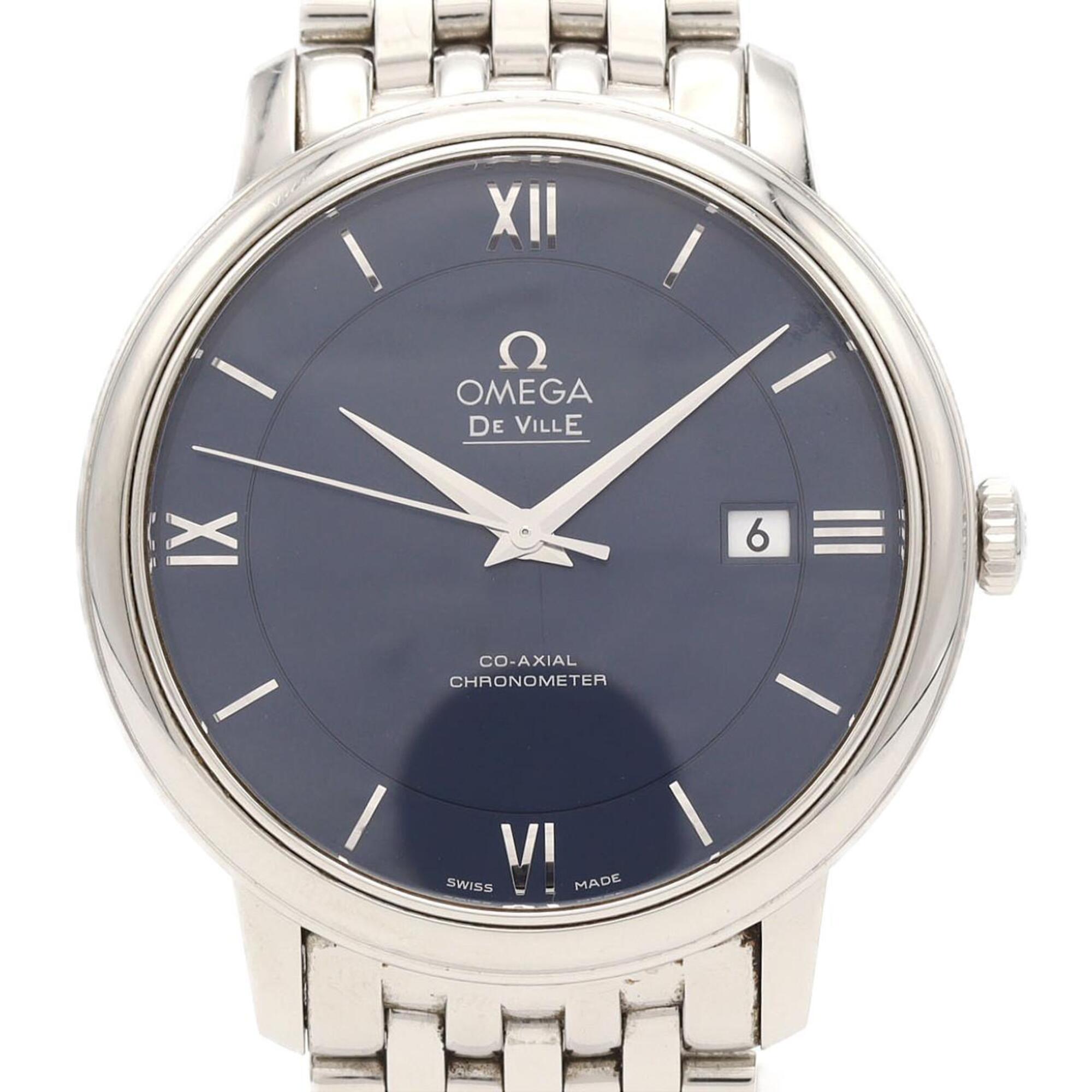 2000_64951bd8-42bf-4b99-b031-ec588096d110.jpg Omega De Ville Prestige 424.10.40.20.03.001 Stainless Steel Automatic Watch - Image 1