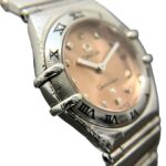 Omega My Choice Mini Constellation Total Weight 43g Stainless Steel Quartz Movement Copper Dial 1561.61 - Image 7