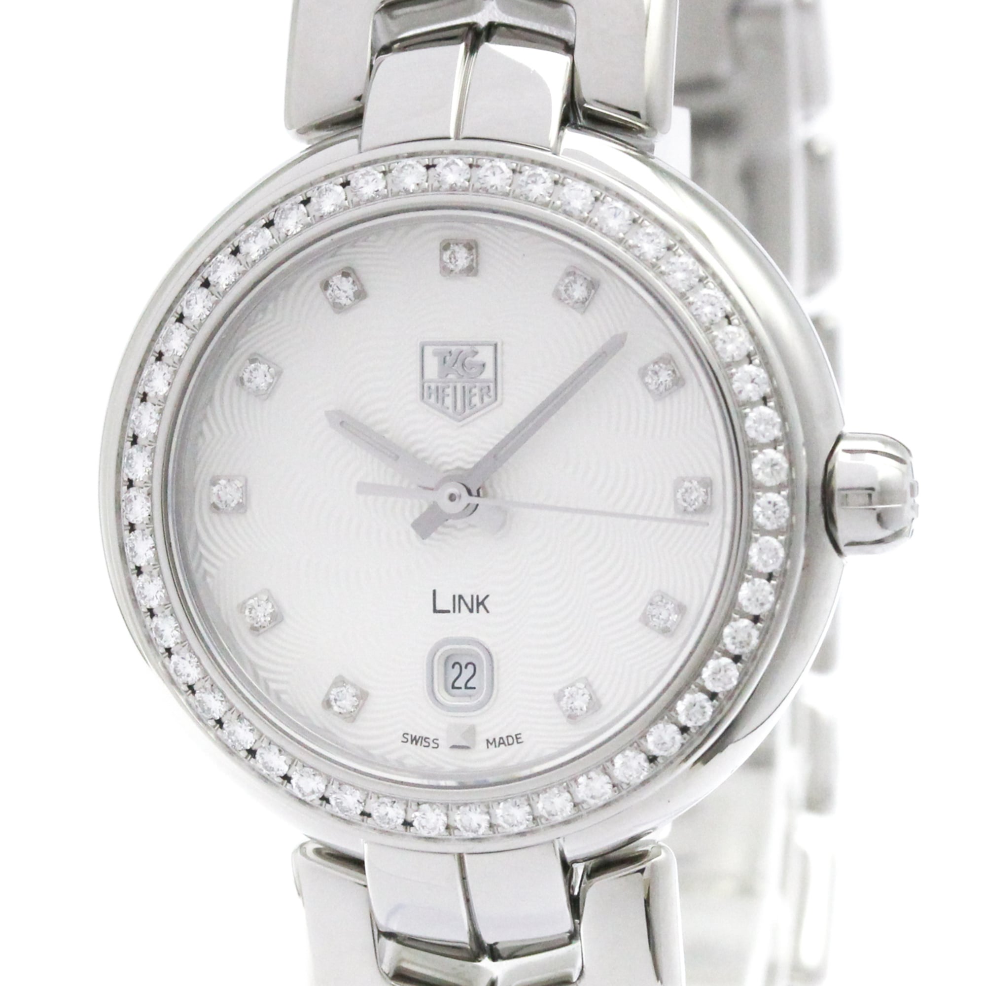 2000_650d2d3e-bdd8-40b8-b3db-ecaa0c87fb85.jpg Tag Heuer Link Quartz Stainless Steel Women's Dress/Formal WAT1414 - Image 1