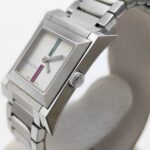 GUCCI Sherry Line 111L Silver Stainless Steel Women's Quartz Watch - Image 2