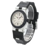 Bulgari BVLGARI Aluminum AL32A Ladies' Date Silver Quartz - Image 2