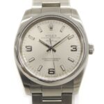 ROLEX Air-King 114200 M-serial Stainless Steel Automatic Silver Dial Watch