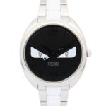 Fendi Bugs Monster Watch, Stainless Steel, Women's, Black, 21000M