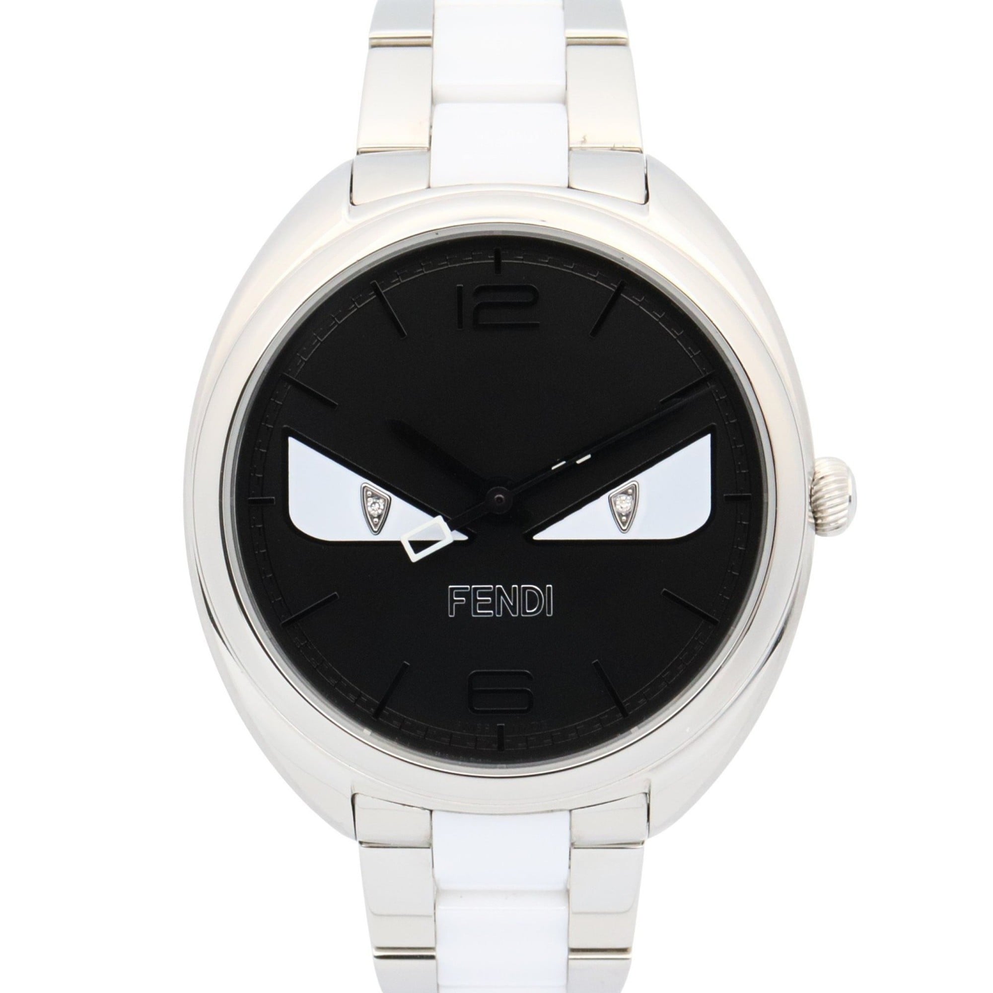 2000_65da2b64-6f62-4930-b399-3a1d49b58718.jpg Fendi Bugs Monster Watch, Stainless Steel, Women's, Black, 21000M - Image 1