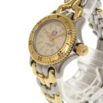 TAG Heuer Cell Series S95.708 SS Ivory Quartz Watch Silver Gold 0395TAG HEUER - Image 4