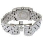 Longines DolceVita watch L5.668.4, stainless steel, quartz, analog, black dial, men's. - Image 5