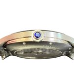 Cartier Drive de LM wristwatch, total weight 74.8g, stainless steel, rubber strap, automatic movement, silver dial, WSNM0004 - Image 7