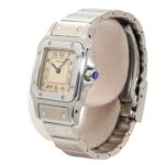 Cartier Santos Galbee SM W20024D6 Wo Ivory Quartz - Image 3