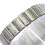 Cartier Santos Galbee SM Two-Tone W20045C4 20th Anniversary Limited Edition Ladies' Date Silver GuillochÃ© Yellow Gold Automatic Movement. - Image 6