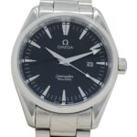 Omega Seamaster Aqua Terra 2517.50 Brand Name Date Quartz Stainless Steel (SS) Silver Black - Image 2