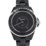 Chanel J12 Phantom 33mm Ceramic H6346 Quartz Watch
