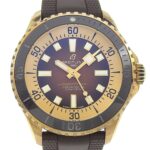 BREITLING Super Ocean Automatic 44 Watch cal.SW200-1 N17376201Q1S1 x Rubber Bronze Brown Dial Men's
