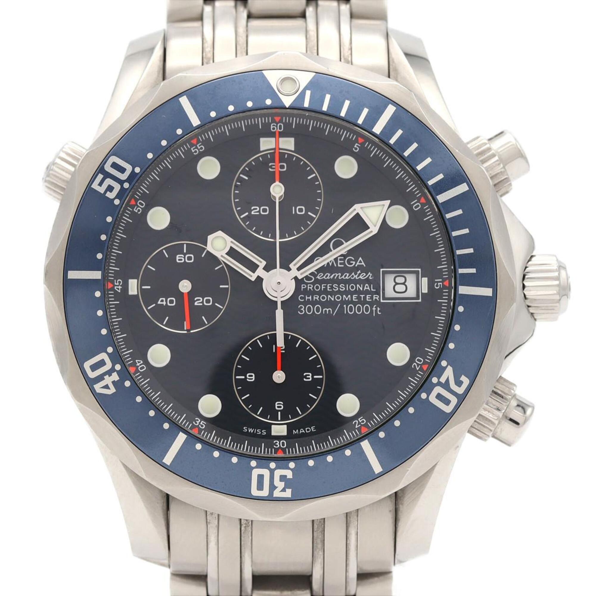 2000_6c76d244-3da3-4d4f-8a9d-9dfb3e419d0e.jpg Omega Seamaster Pro Chronograph 2599.80 Stainless Steel Automatic Watch - Image 1
