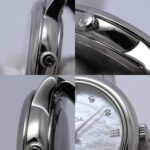 OMEGA De Ville Prestige 8-Diamond Watch 424.10.24.60.55.001 Women's Stainless Steel 40455 - Image 6