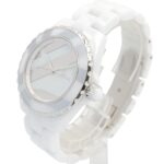 Chanel J12 Untitled Ceramic Men's Watch, White (H5582) - Image 2