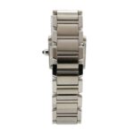Cartier Tank FranÃ§aise SM Diamond WE110006 Silver Dial Wo - Image 8