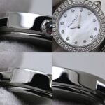 BVLGARI Women's Stainless Steel Watch with 12 Diamond Bezel (BBL26WSDS BBL26S 102374) 40086 - Image 7