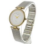 Christian Dior Watch 4715032 Stainless Steel x Gold Plated Quartz Analog Display White Dial Men's - Image 2
