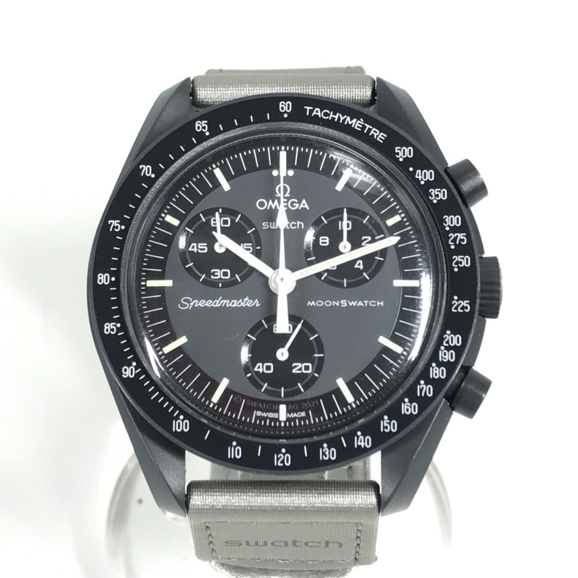 2000_6ffcaf4b-37f8-4b95-8a0f-8078ae7f86f0.jpg S SO33A100 OMEGA Mission to Mercury Moon Comet Ceramic Black Like New - Image 1
