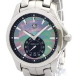 TAG HEUER Link Limited Edition Black MOP Steel Watch WJF211K