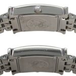 Hermes HERMES Women's Watch Brand H-Watch Quartz QZ Stainless Steel SS HH1.210 Silver Black - Image 3