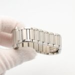 Cartier Tank FranÃ§aise SM Watch, Stainless Steel, Ladies, Silver Tone, WSTA0065 - Image 8