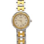Hermes Clipper Combination SSxGP Quartz Watch
