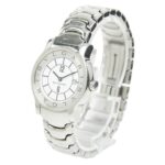 Bulgari Solotempo ST29S Quartz Watch, White Dial, Stainless Steel, Women's, BVLGARI - Image 2
