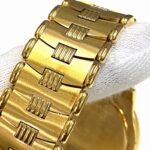 Christian Dior Moon Phase Triple Calendar Watch, Total Weight 70.6g, GP (Gold Plated) finish, Quartz movement, White dial, Item No. 61.271 - Image 7