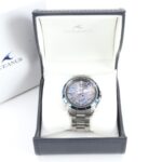 CASIO Oceanus OCWG1100TG-1AJF Men's Analog Watch (Black, Blue, Silver, Titanium) - Image 2