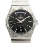 Omega Constellation Day-Date Co-Axial 123.10.38.22.01.001 Black Dial