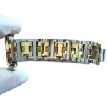 Hermes Clipper watch, total weight 36.2g, stainless steel, quartz movement, white dial, CL3.240 - Image 8