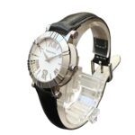 Tiffany & Co. Atlas watch, total weight 36.4g, stainless steel, genuine leather strap, quartz movement, white dial, Z1300.11.11A20 - Image 2