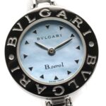Bulgari BVLGARI B-zero1 Stainless Steel Wo Blue Tone Shell BZ22S - Image 3