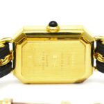 CHANEL Premiere Size L Gold Plated Quartz Ladies Watch H0001 BF582982 - Image 6