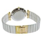 Christian Dior Watch 3026 Stainless Steel x Gold Plated Quartz Analog Display Black Dial Women's - Image 4