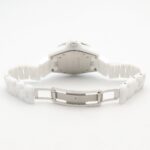 Chanel J12 12-Diamond Watch, Ceramic, Diamond, Ladies, Pink Tone, Shell, H5513 - Image 4