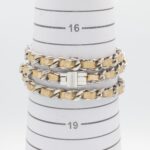 Chanel CHANEL PremiÃ¨re Rock Stainless Steel Leather Strap Ladies Gold Tone Mirror Finish H5583 - Image 8