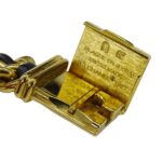 Chanel CHANEL Women's Watch Brand Premiere Quartz QZ GP Leather M Size H0001 Square Gold Black - Image 5